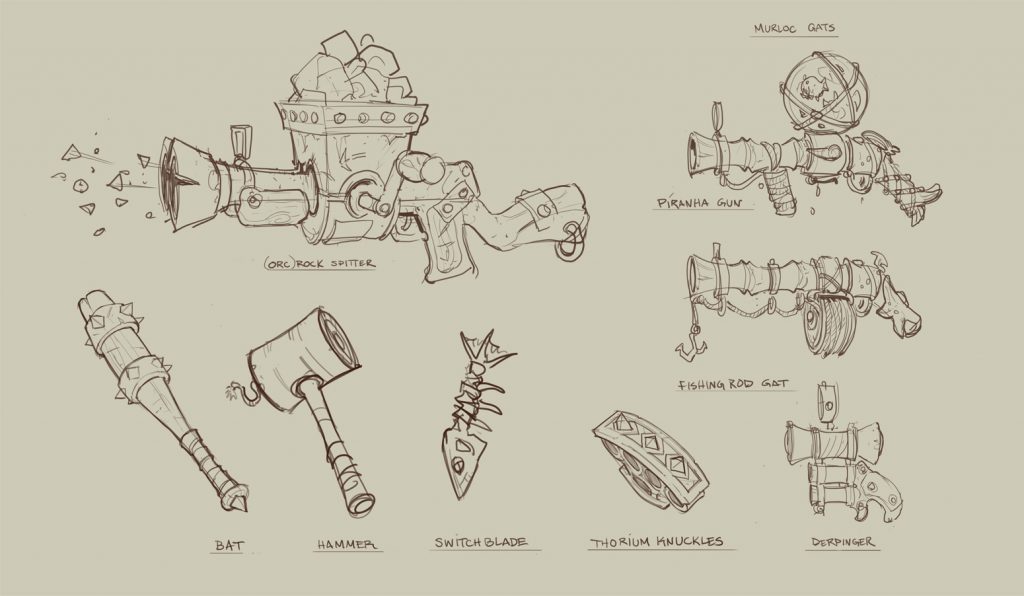 The Grimy Goons Gun Artwork