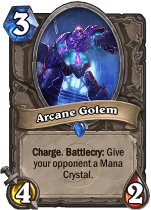 Arcane Golem Card