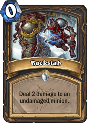 Backstab Card