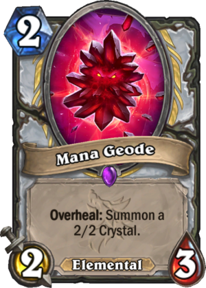 Mana Geode Card