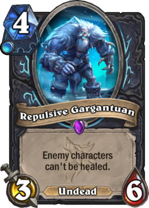 Repulsive Gargantuan Card