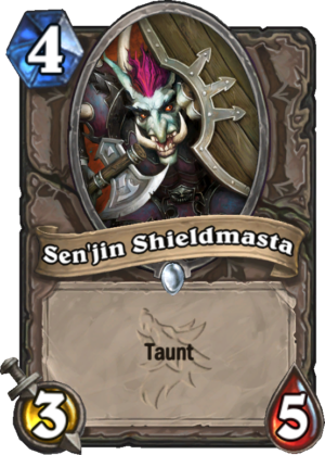 Sen’jin Shieldmasta Card