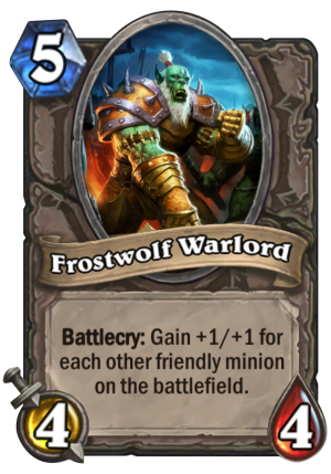 Frostwolf Warlord Card