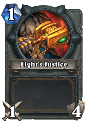 Light’s Justice Card