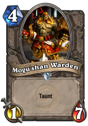 Mogu’shan Warden Card