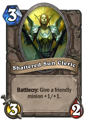 Shattered Sun Cleric Card