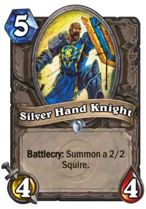 Silver Hand Knight Card