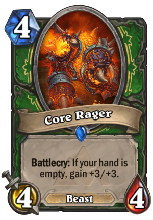 Core Rager Card