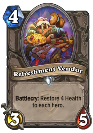 Refreshment Vendor Card