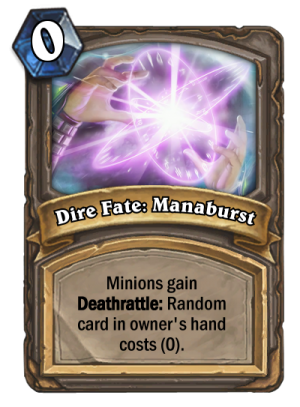 Dire Fate: Manaburst Card