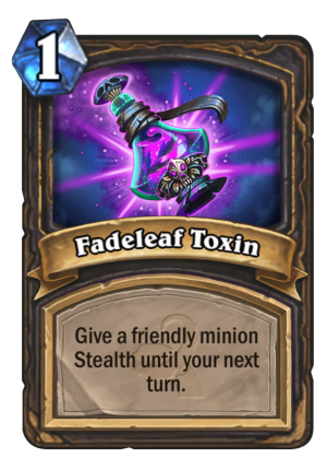 Fadeleaf Toxin Card