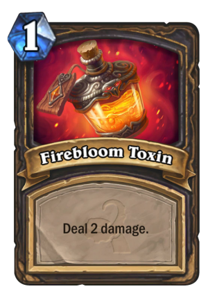 Firebloom Toxin Card