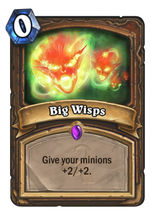 Big Wisps Card