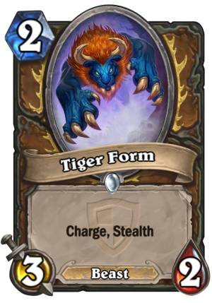 Tiger Form (Fandral) Card