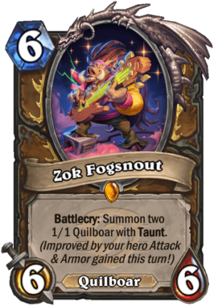 Zok Fogsnout Card