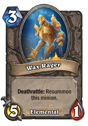 Wax Rager Card