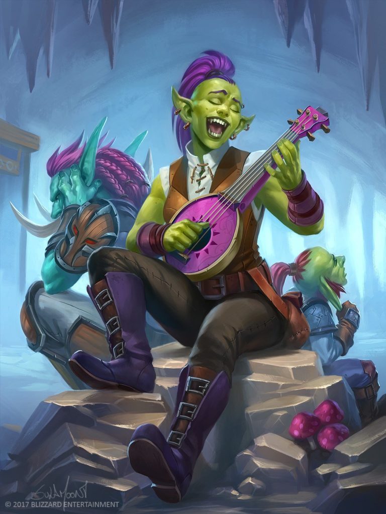 Boisterous Bard Full Art