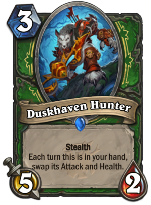 Duskhaven Hunter (Worgen) Card