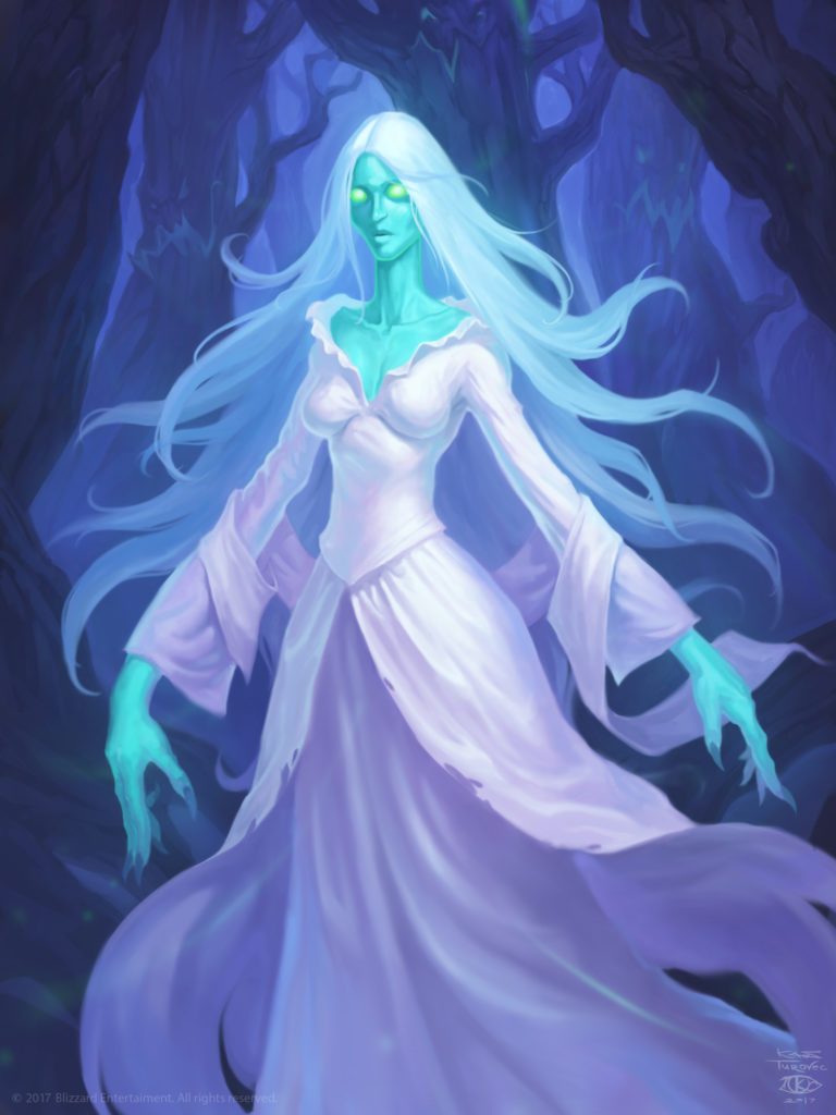 Lady in White Full Art