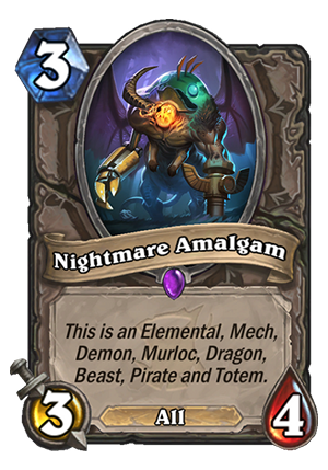 Nightmare Amalgam Card