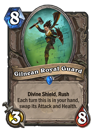 Gilnean Royal Guard Card