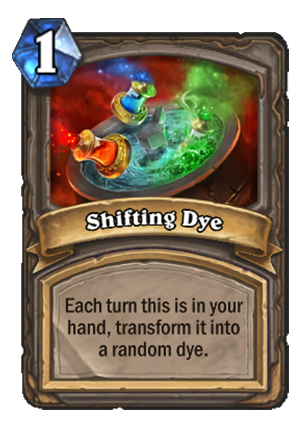 Shifting Dye Card