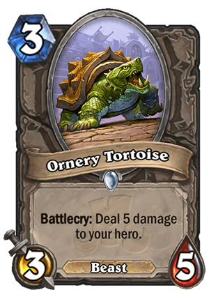 Ornery Tortoise Card