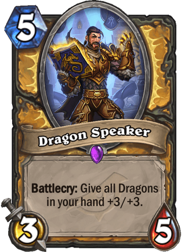Dragon Speaker - Hearthstone Top Decks