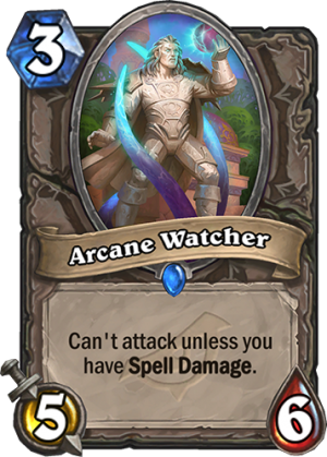 Arcane Watcher Card