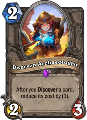 Dwarven Archaeologist Card