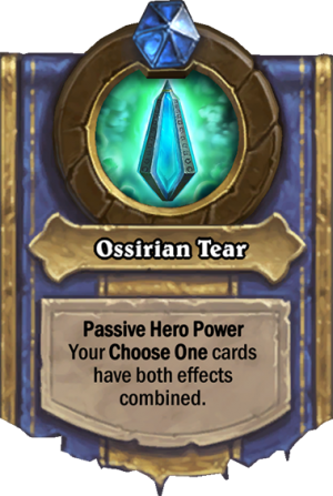 Ossirian Tear Card