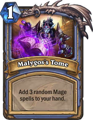 Malygos’s Tome Card