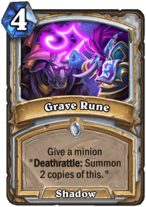 Grave Rune Card