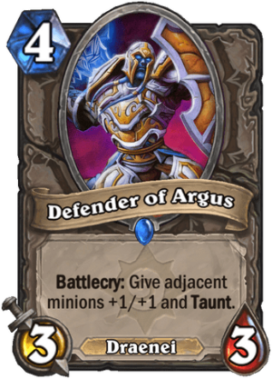 Defender of Argus Card