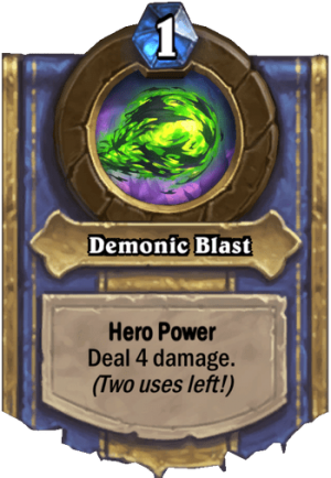 Demonic Blast Card