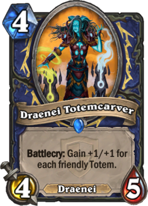 Draenei Totemcarver Card