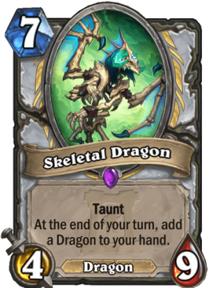 Skeletal Dragon Card