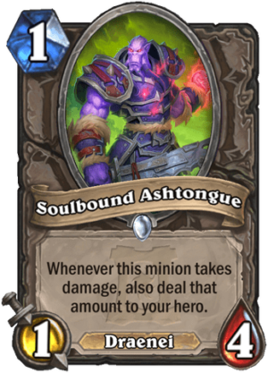 Soulbound Ashtongue Card