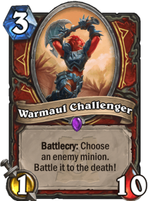 Warmaul Challenger Card