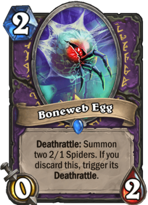 Boneweb Egg Card