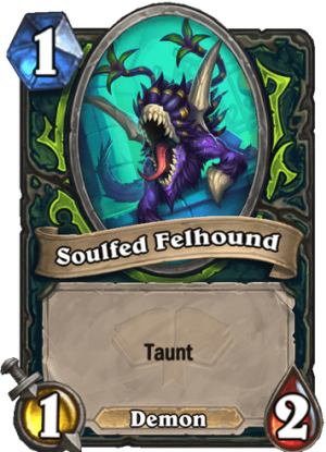 Soulfed Felhound Card