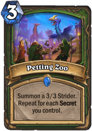 Petting Zoo Card