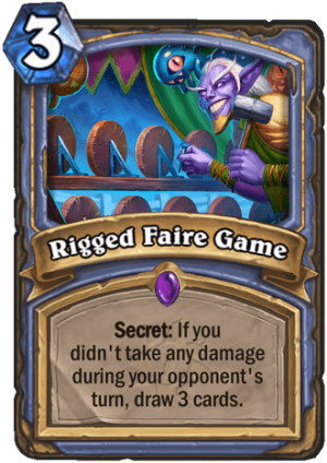 Rigged Faire Game Card