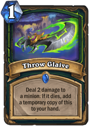 Throw Glaive Card