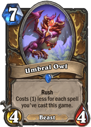 Umbral Owl Card