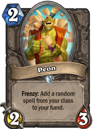 Peon Card