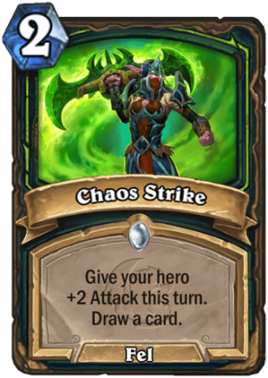 Chaos Strike Card