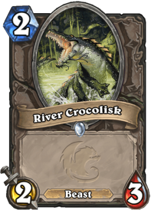 River Crocolisk Card