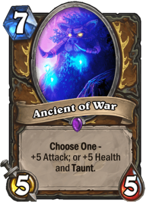 Ancient of War Card