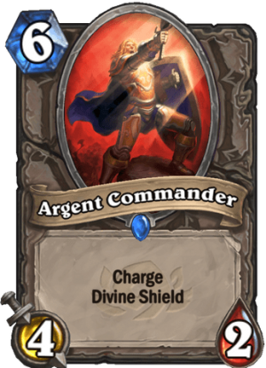 Argent Commander Card